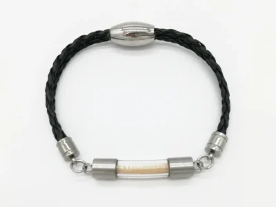 Tierhaarschmuck Armband mit Hundefell Schmuck aus Tierhaar und Hundefell