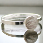 Tierhaarschmuck Ring mit Hundehaar Hundehaarring 925 Silber