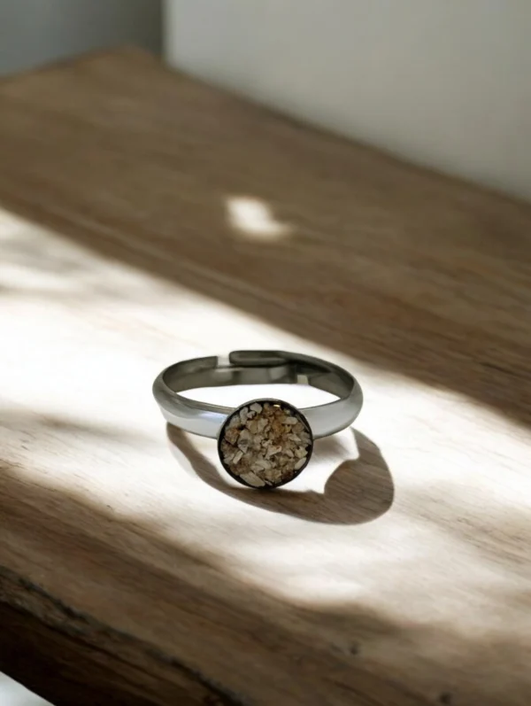 Tierhaarschmuck Ring Ascheschmuck Schmuck mit Tierhaaren