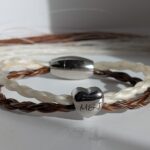 Armband aus Pferdehaar aus mehreren Pferden
