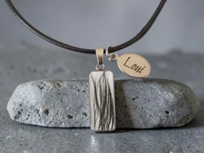 Schmuck mit Tierhaaren Halskette Memory